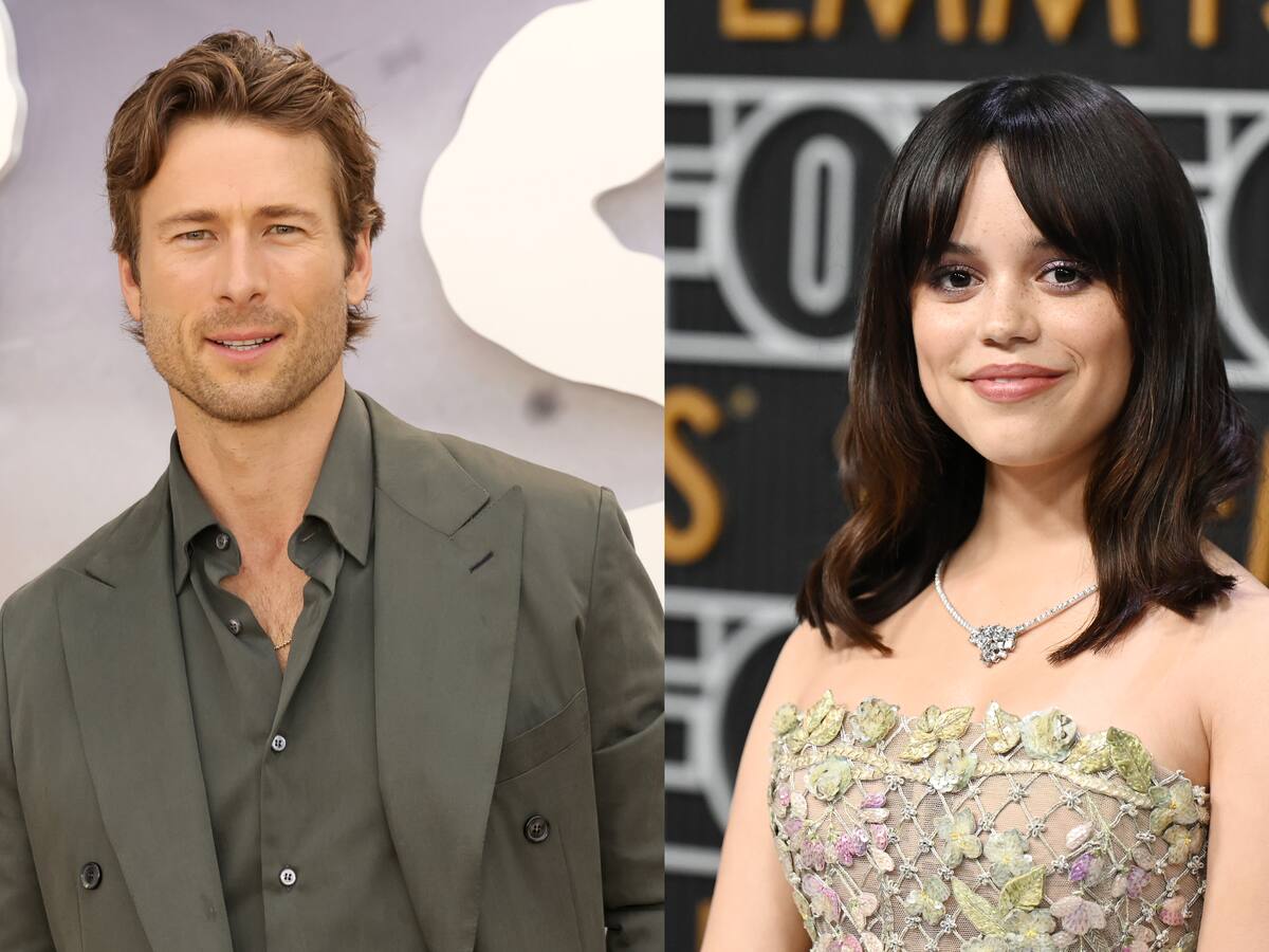Jenna Ortega podría unirse a Glen Powell en una nueva película de J. J. Abrams