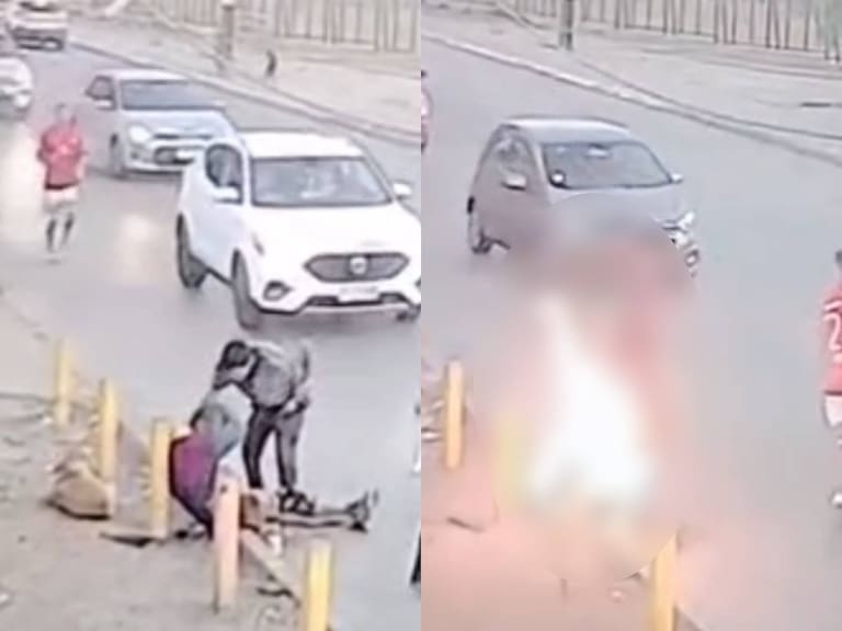 Desconocidos prenden fuego a hombre en situación de calle en San Bernardo: tiene 90% del cuerpo quemado