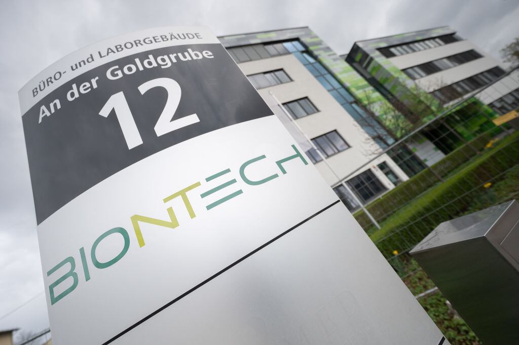 Imagen de la sede de la compañía BioNTech en la ciudad de Mainz