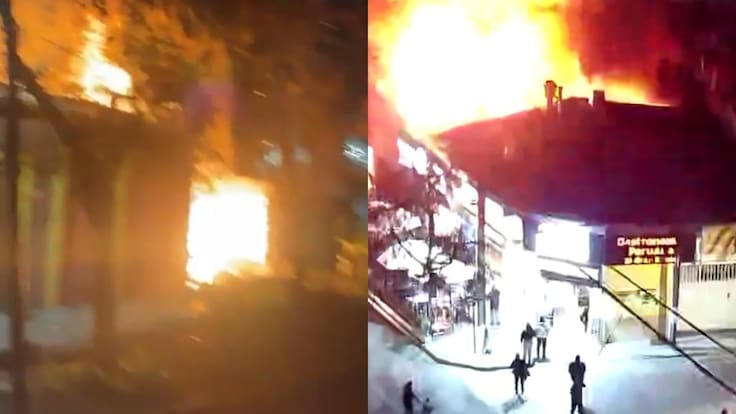 Confirman dos muertos en incendio a vivienda en Providencia: corresponderían a adultos mayores
