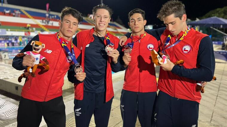 Arturo Vidal, la inspiración del Team Chile de natación en los Panamericanos Junior