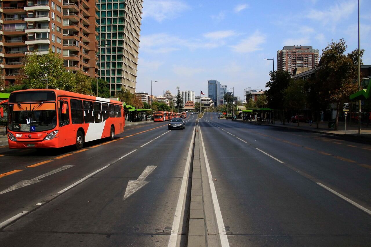 Buses en la calle