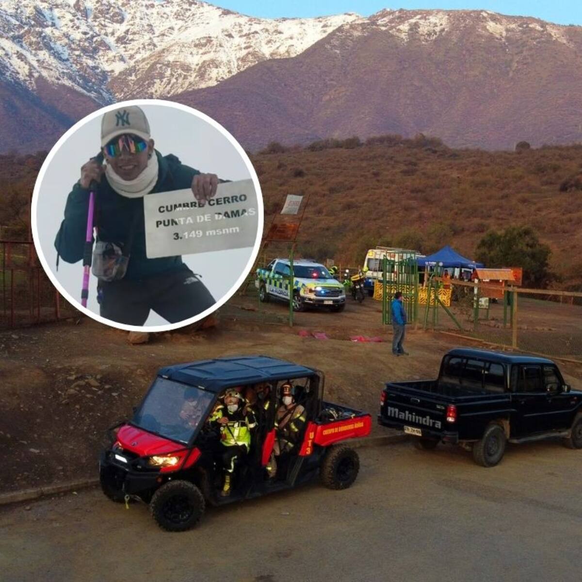 “Es complicado el escenario”: autoridades redefinen operativo para buscar a joven desaparecido en Cerro Panul
