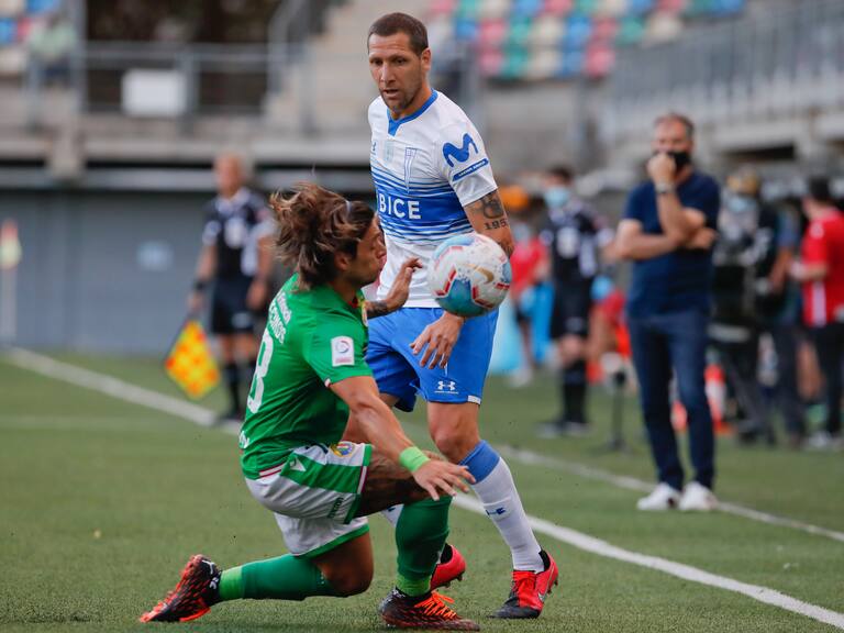 Luciano Aued tras el empate ante Audax: «Nos estaban perjudicando a los dos, el arbitraje fue muy malo»