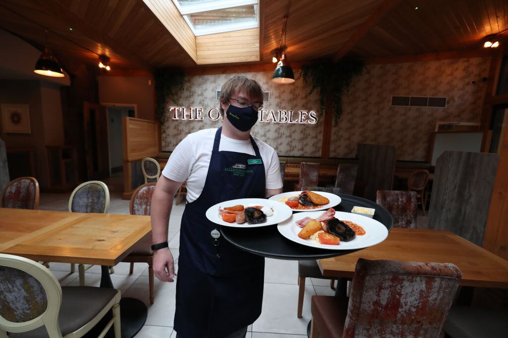 Un restaurante ofrece desayunos en Liverpool