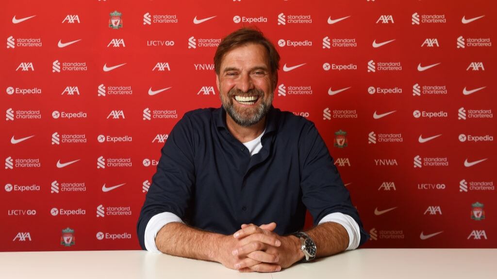 Jürgen Klopp renovó su contrato como DT del Liverpool hasta 2026