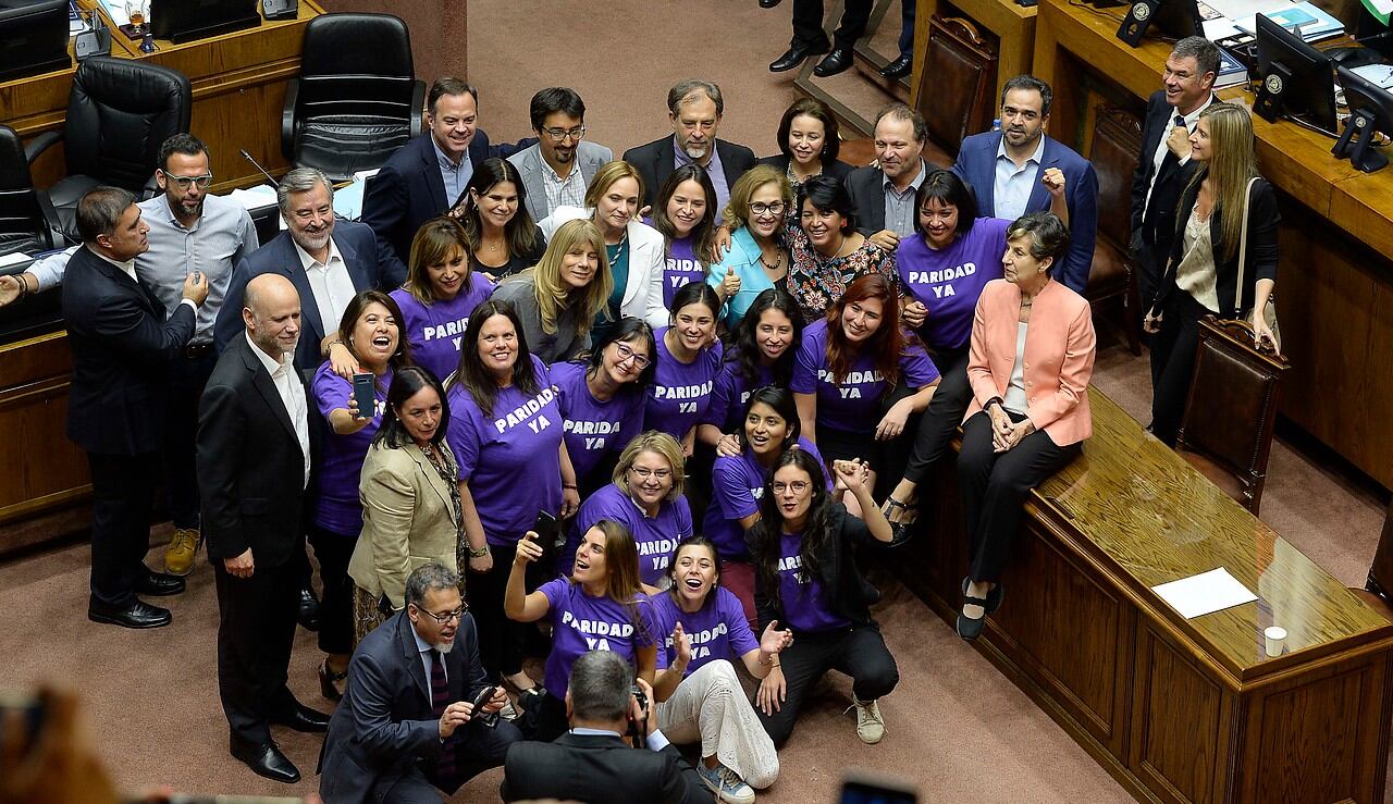 Votación paridad de género en el Senado