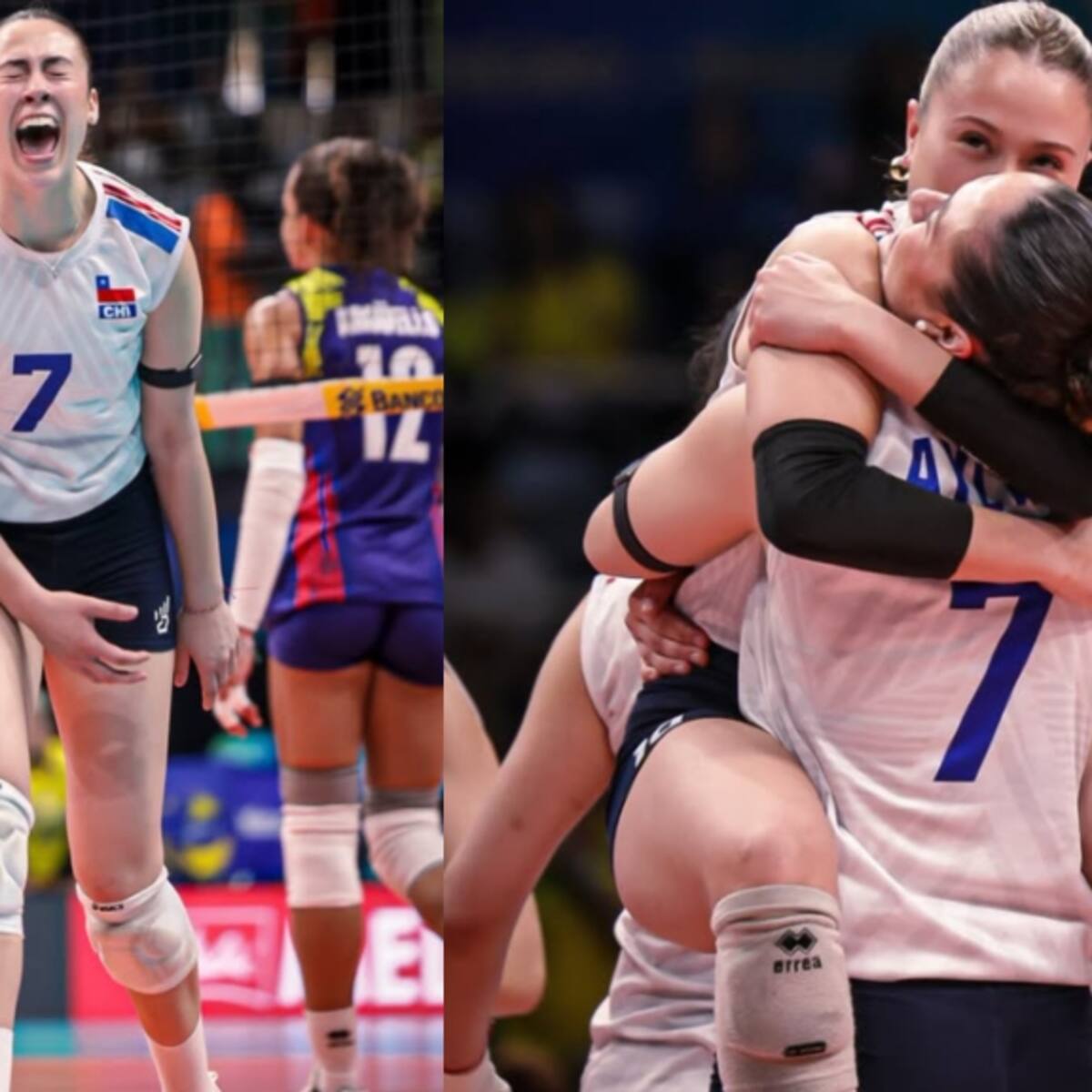Chile suma su primera victoria en el Sudamericano de Voleibol femenino