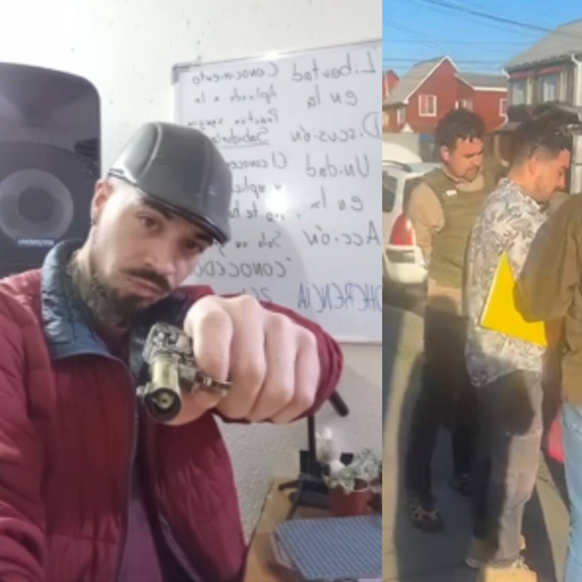 Detienen a sujeto por amenazar de muerte al Presidente Kast y al ministro Quiroz en redes sociales