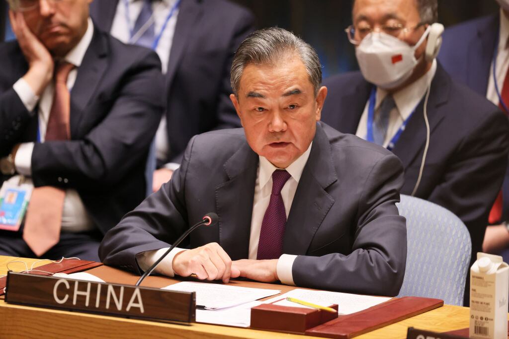El canciller de China, Wang Yi, en las Naciones Unidas