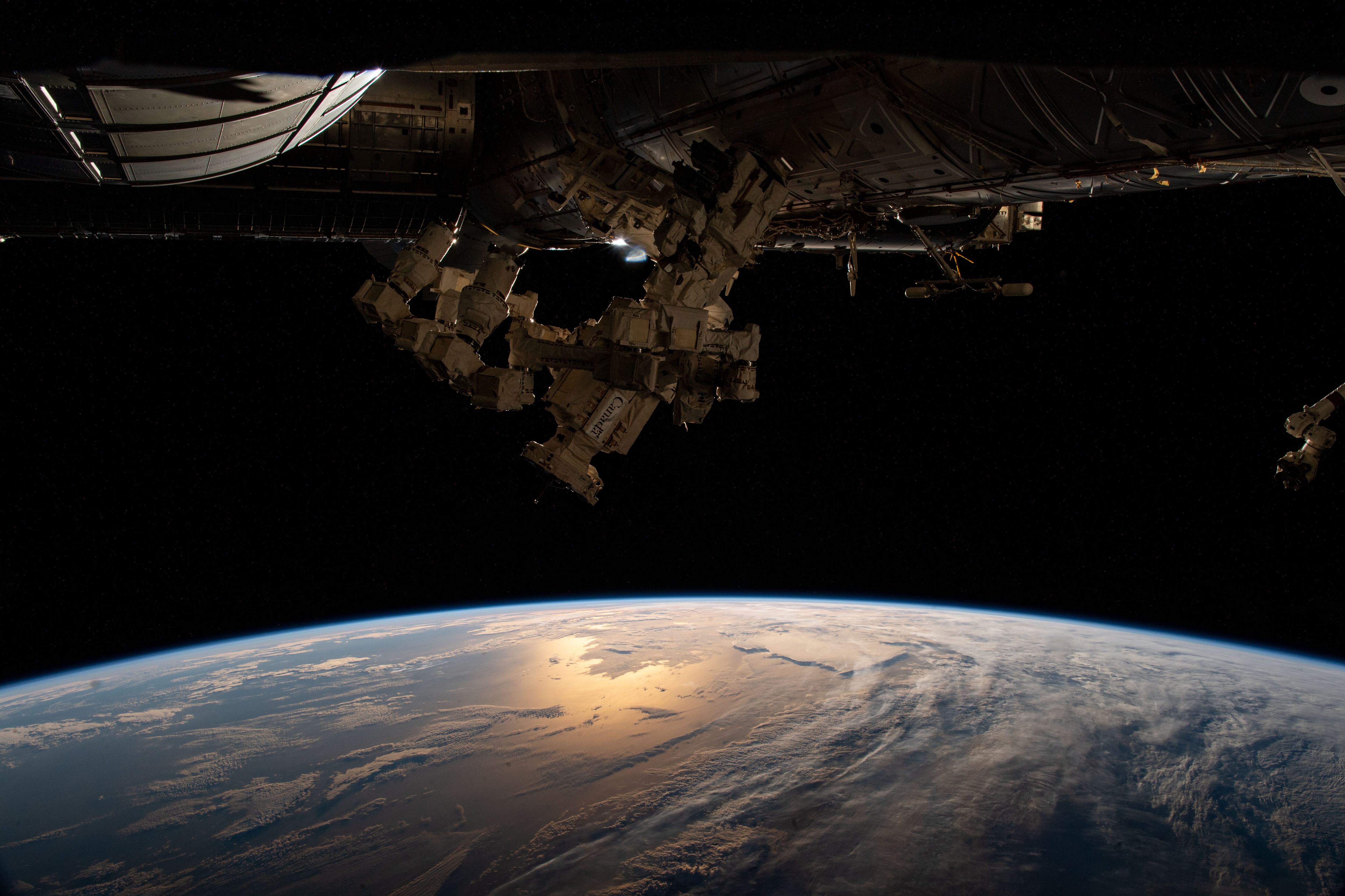 Imagen de la Tierra desde la Estación Espacial Internacional