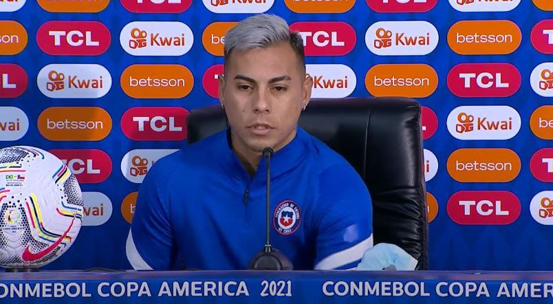 Eduardo Vargas y el partido con Brasil