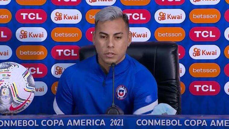 Eduardo Vargas y el partido con Brasil