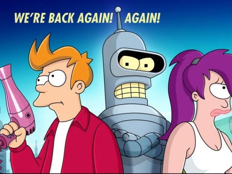 futurama - nueva tmporada - tráiler - fecha de estreno