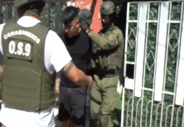 Prisión preventiva para líder de red criminal en San Vicente de Tagua Tagua