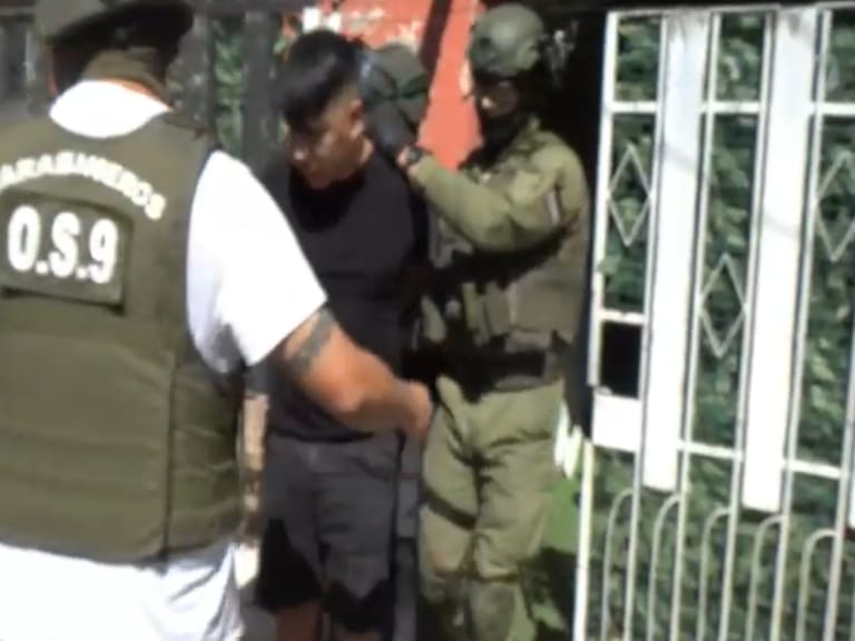 Prisión preventiva para líder de red criminal en San Vicente de Tagua Tagua