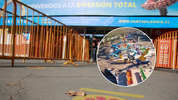El nuevo Fantasilandia fuera de Santiago toma forma: imágenes muestran cómo quedará su parque acuático en San Bernardo