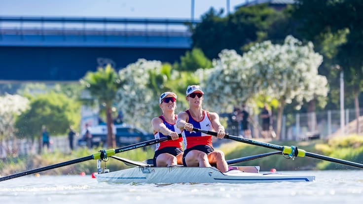 Hermanas Abraham lo hicieron otra vez: chilenas brillan y se cuelgan medalla en la Copa del Mundo de Sevilla