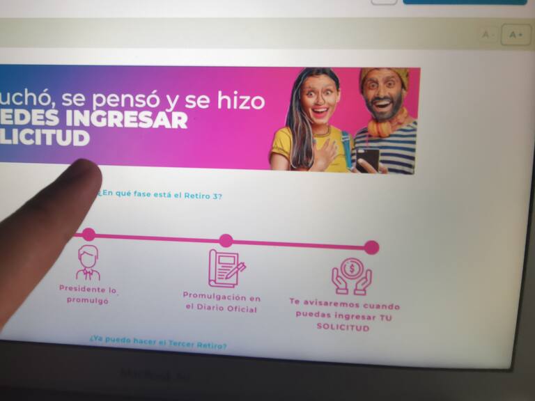 Tercer retiro de las AFP