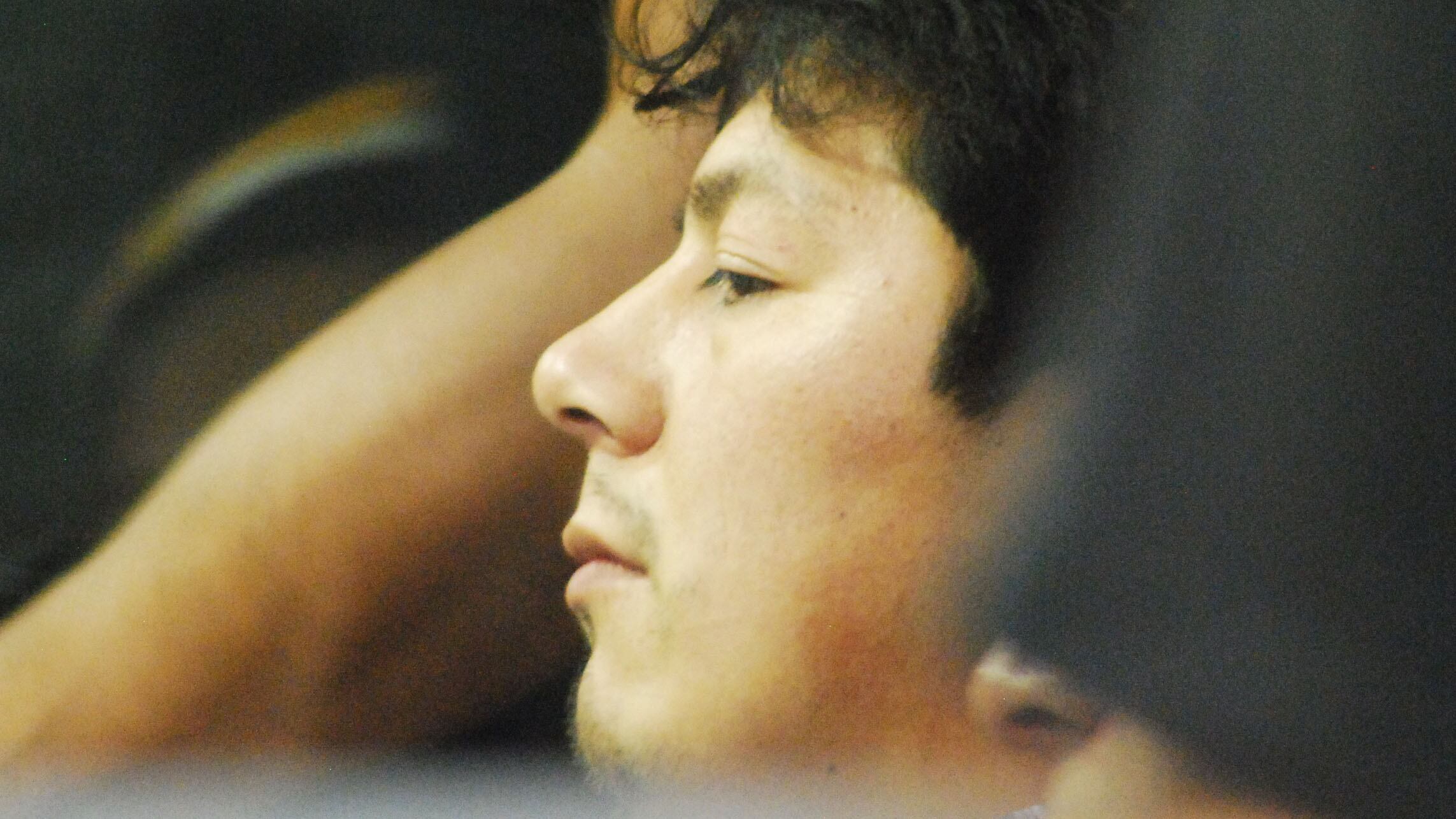 11 de Enero de 2013/TEMUCOCelestino Córdova Tránsito, durante la audiencia de formalización donde esta siendo investigado por dos hechos: el atentado en Vilcún que terminó con la vida del matrimonio Luchsinger MacKay y uno ocurrido en el fundo Santa Isabel el año pasado.
FOTO:HECTOR ANDRADE/AGENCIAUNO
