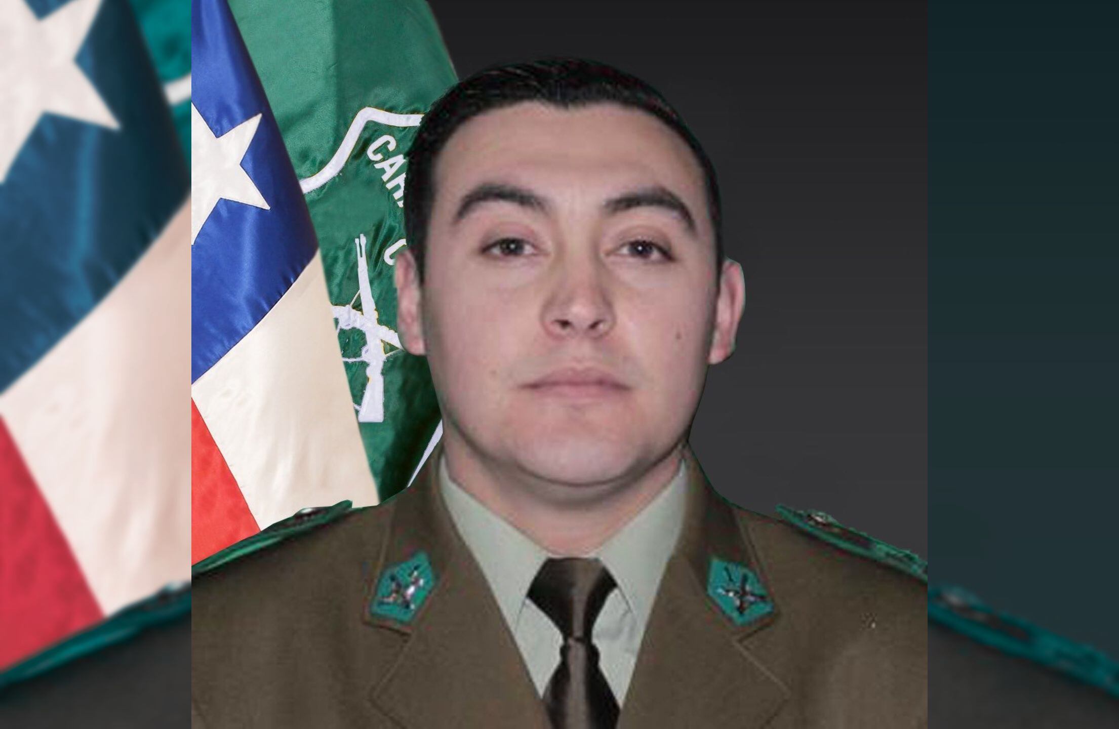 X @Carabdechile | El sargento segundo de Carabineros, Javier Figueroa.
