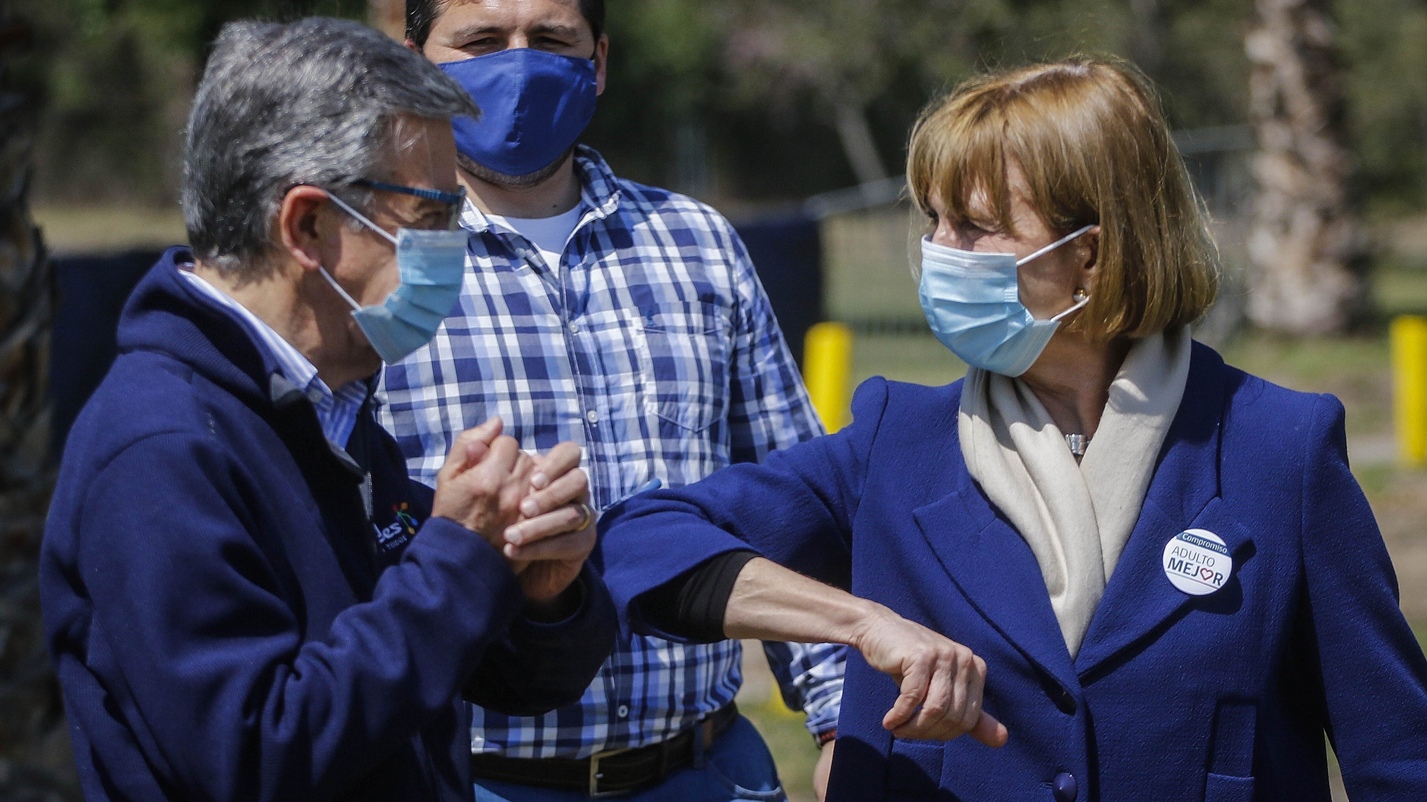 Lavín y Evelyn Matthei