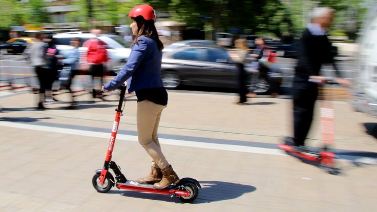 Se registraron más de 500 accidentes en trayecto de scooter en 2024: hubo más de uno por día