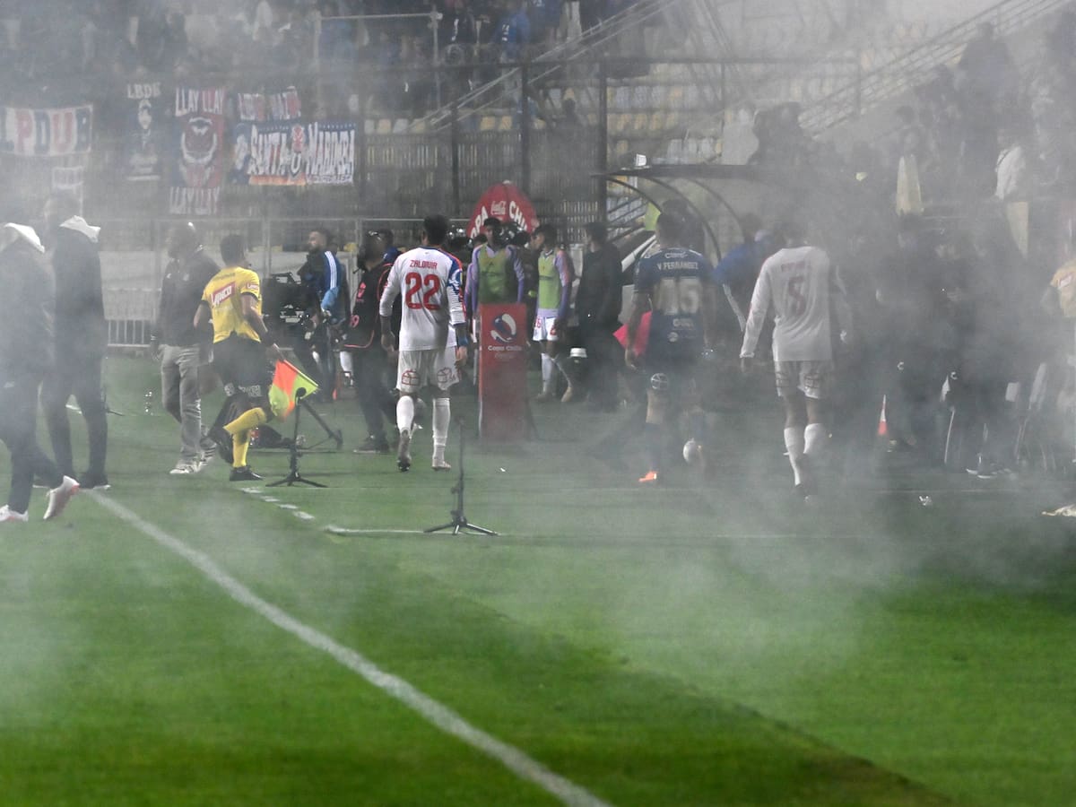 El lapidario informe arbitral por la suspensión del duelo de ida entre Everton y U de Chile por Copa Chile