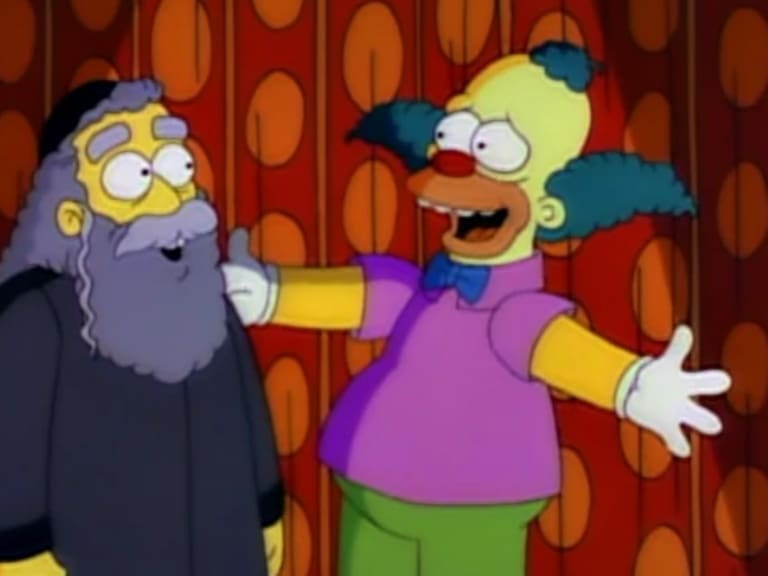 Jackie Mason como Hyman Krustofski en Los Simpson