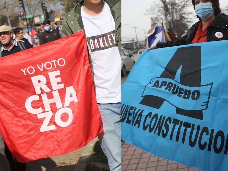 A 28 días del plebiscito: continúan las reacciones por las campañas del Apruebo y el Rechazo
