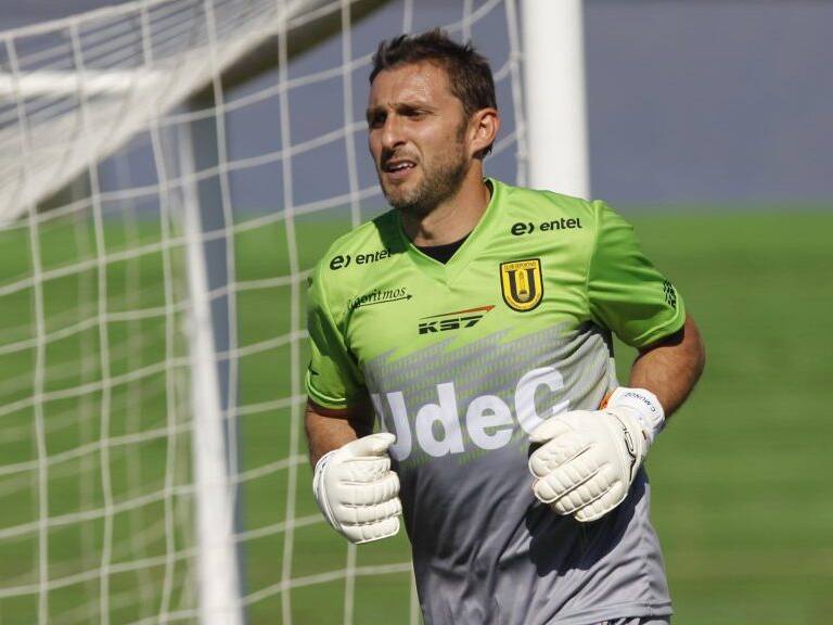 5 de Febrero del 2017/SANTIAGOCristian Muoz durante la primera fecha del torneo nacional de Clausura 2016/2017 entre Palestino vs Universidad de Concepcion jugado en el Estadio Municipal de La Cisterna
FOTO:MARIO DAVILA/AGENCIAUNO
