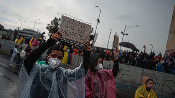 Protestas en Colombia