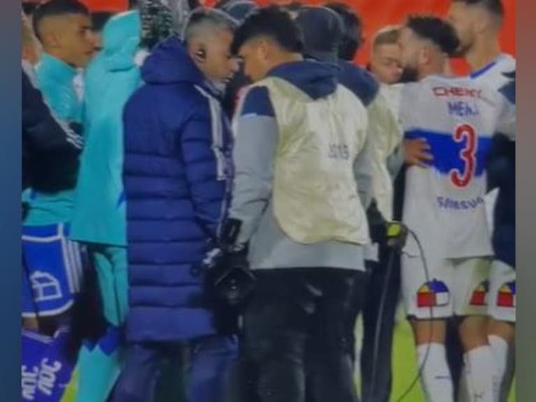 Denuncian agresión de integrante del staff de la UC a funcionario de la U