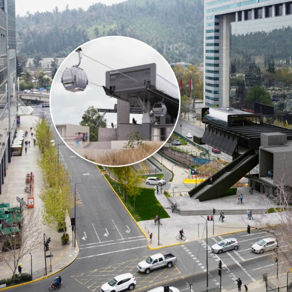 Nuevo Teleférico Bicentenario en Santiago da importante paso: ¿cuándo se inaugura el megaproyecto de transporte?