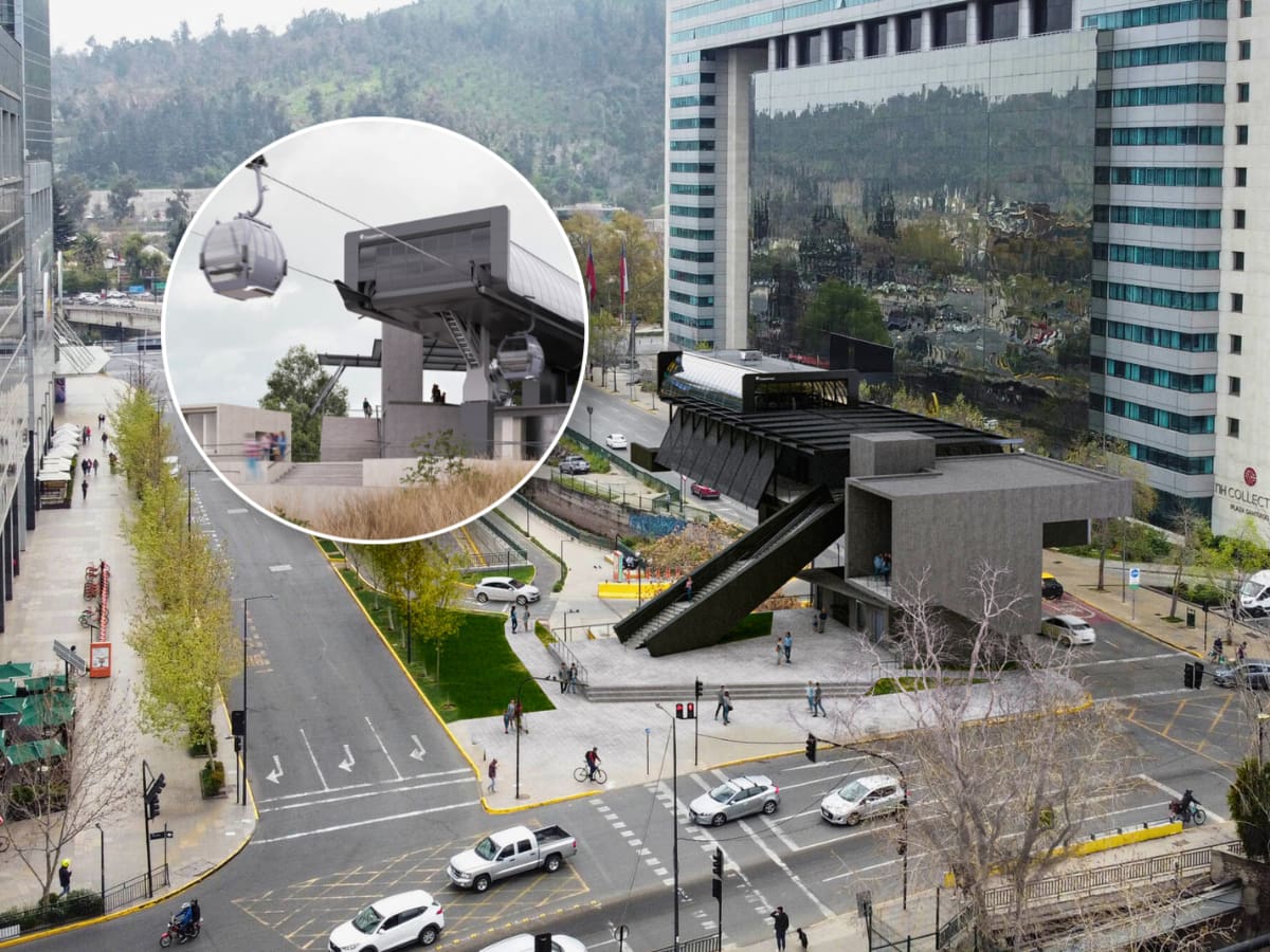 Nuevo Teleférico Bicentenario en Santiago da importante paso: ¿cuándo se inaugura el megaproyecto de transporte?