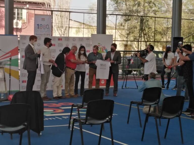 Santiago 2023 comenzó su cuenta regresiva con inauguración de multicancha en Cerrillos