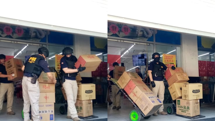 Antigripales, antibióticos y jarabes: incautan medicamentos ilegales en supermercado chino cerca del Barrio Meiggs