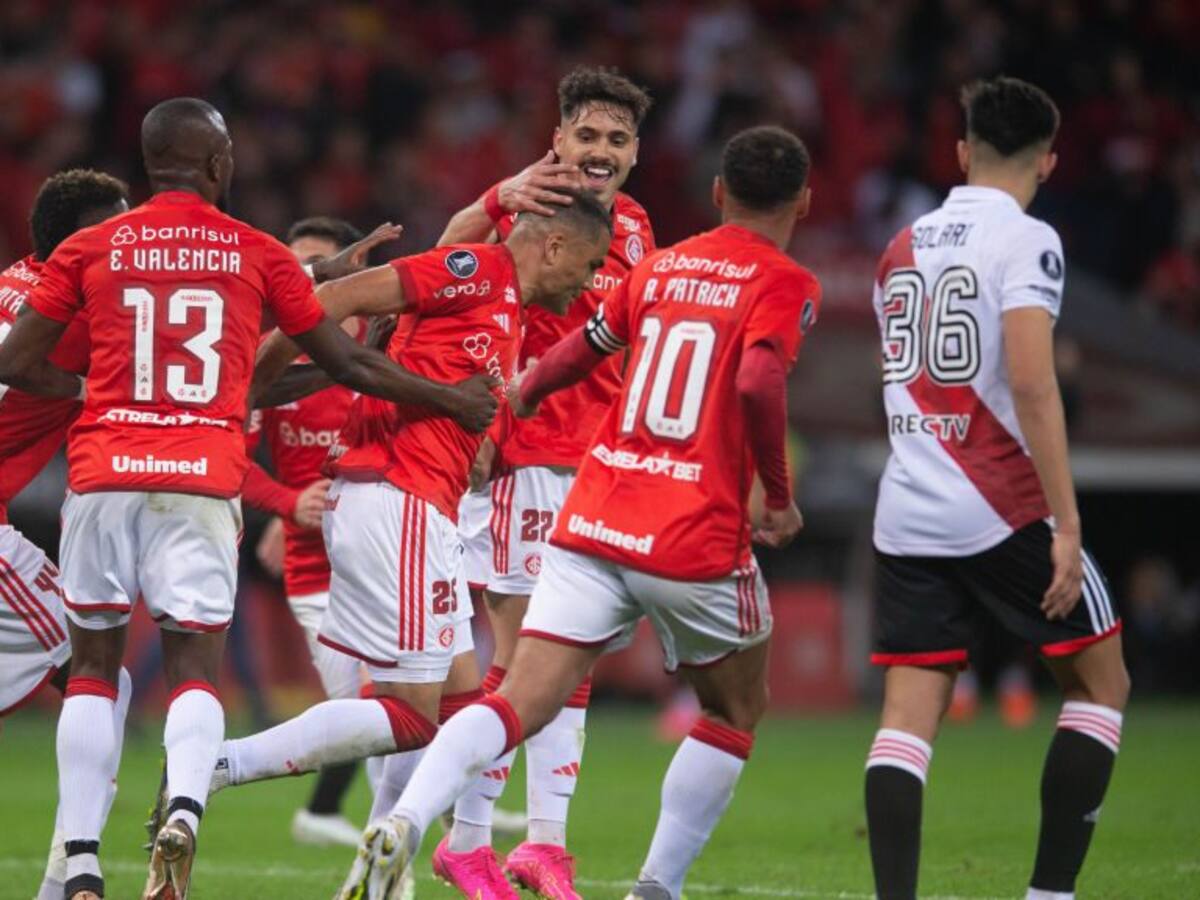 Charles Aránguiz e Inter lo dieron vuelta y eliminaron al River Plate de Paulo Díaz de la Copa Libertadores