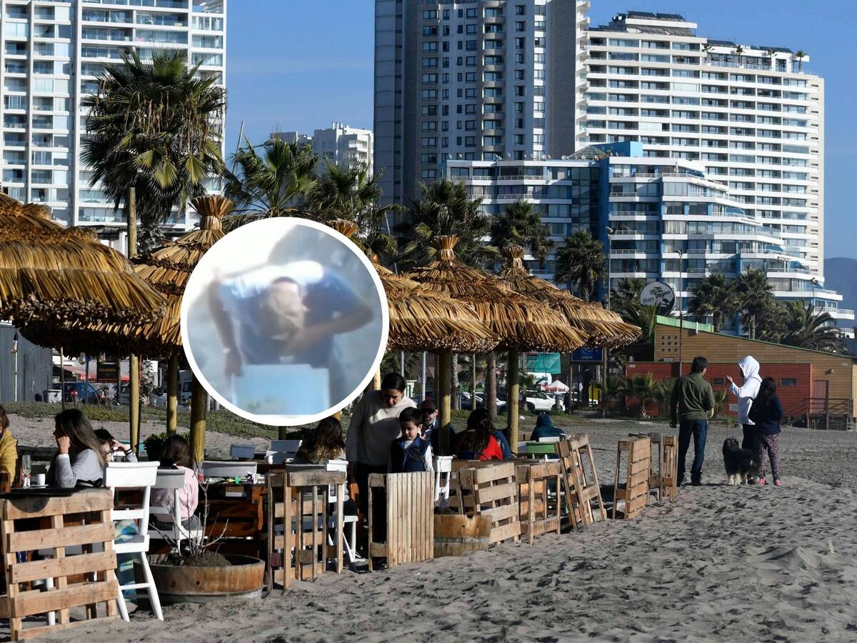 ¡Indignante! Captan en video a comerciante ambulante probando mojito antes de venderlo en Coquimbo