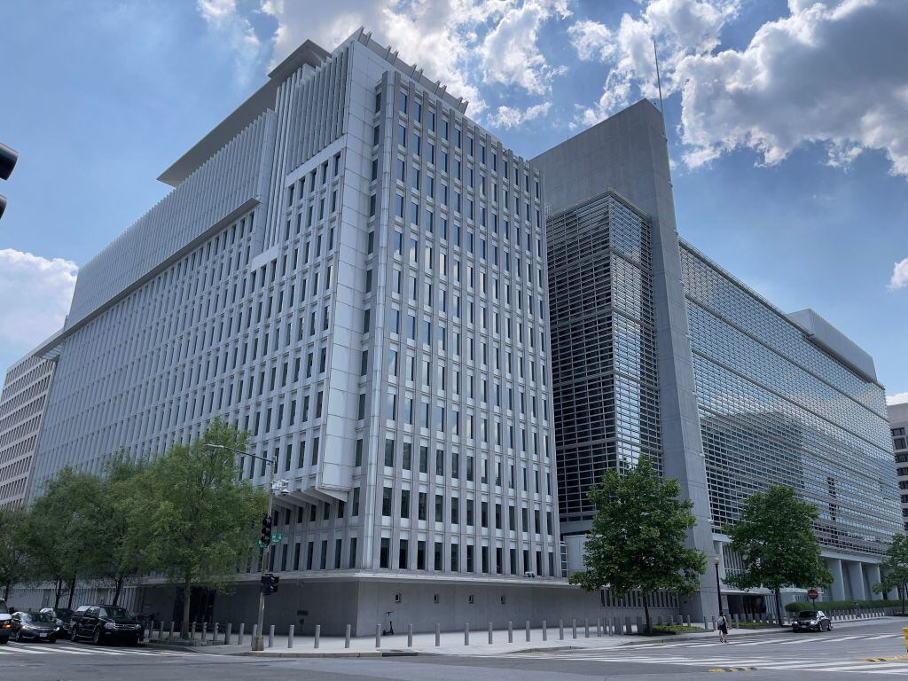 La sede central del Banco Mundial en la ciudad de Washington