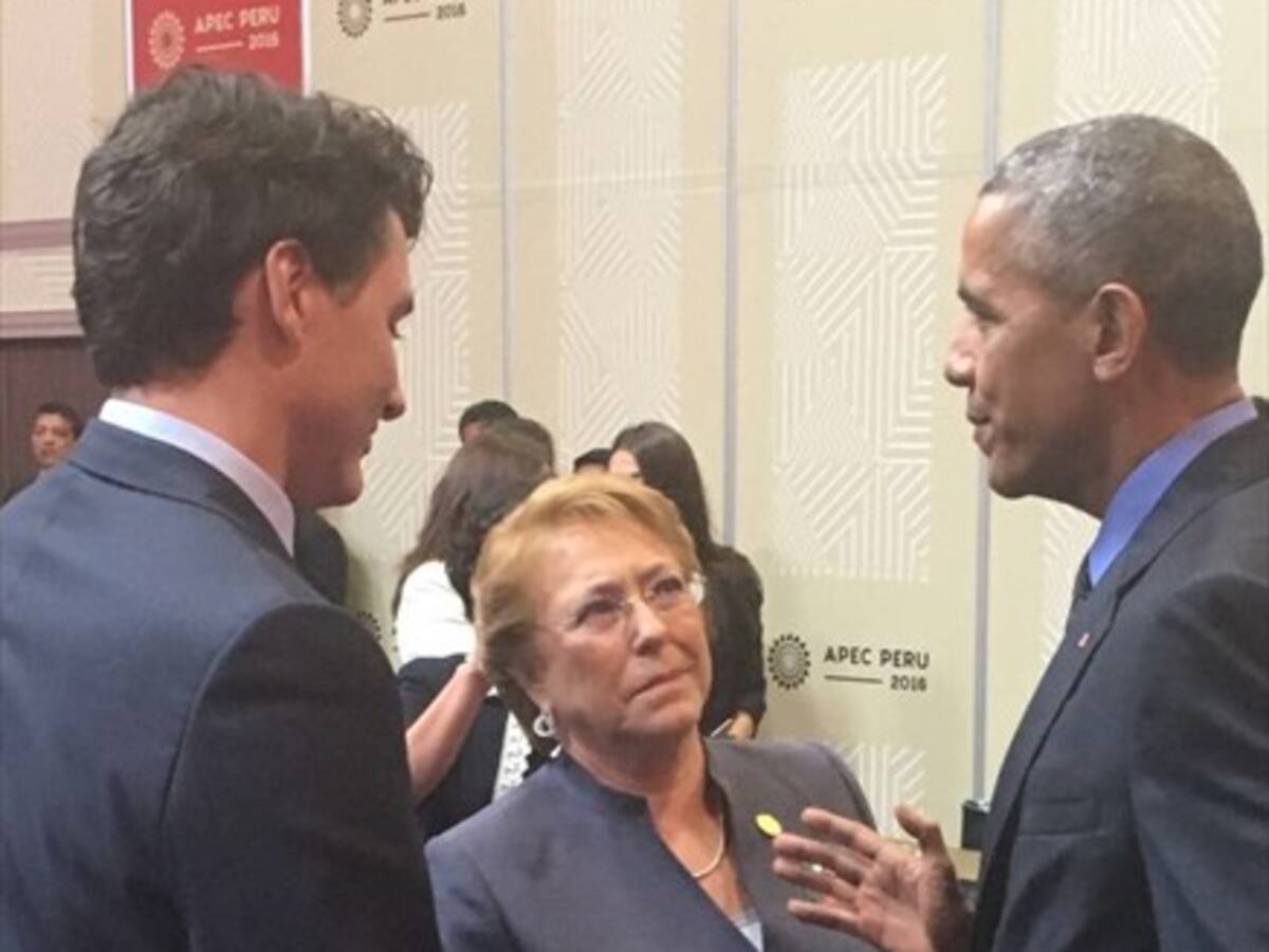 Bachelet valora el TPP: «Una economía abierta para nuestros países ha sido beneficiosa»