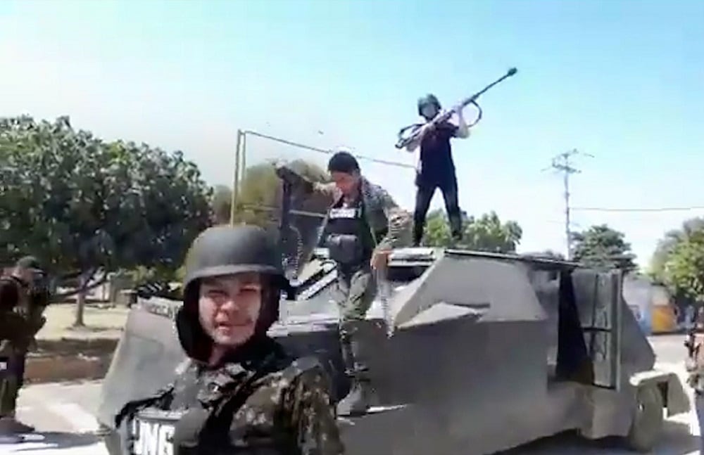 La banda Cartel Jalisco Nueva Generación muestra su tanque casero