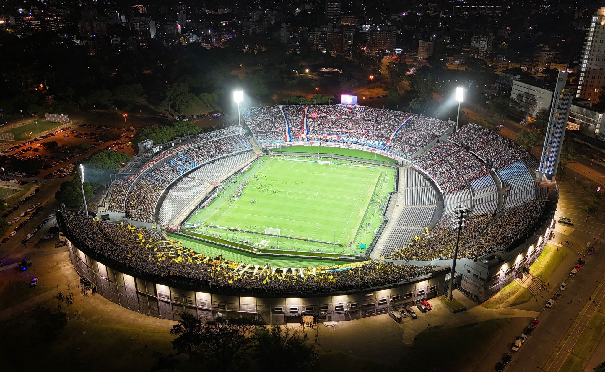 El impresionante marco de público por el clásico uruguayo entre Peñarol y Nacional | X: Serio Río de La Pla