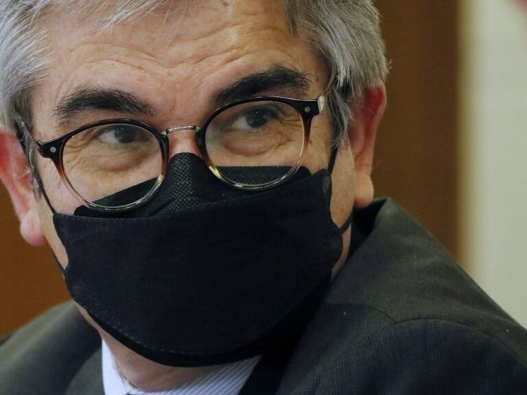 10 DE MAYO DE 2022/VALPARAISOEl ministro Mario Marcel, durante la Comisión de Hacienda de la Cámara de Diputados.
FOTO: LEONARDO RUBILAR CHANDIA/AGENCIAUNO