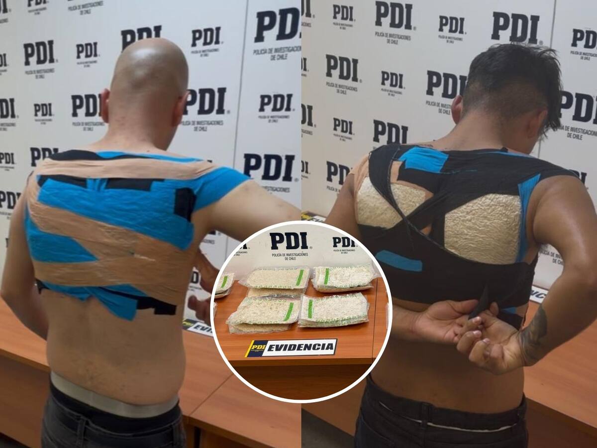 PDI logra decomiso histórico de éxtasis en Aeropuerto de Santiago: droga iba en fajas artesanales adosadas al cuerpo