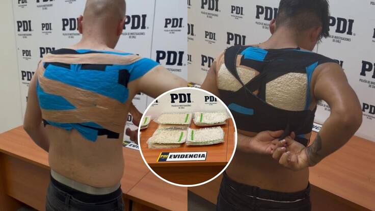 PDI logra decomiso histórico de éxtasis en Aeropuerto de Santiago: droga iba en fajas artesanales adosadas al cuerpo