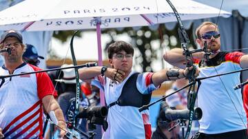 Andrés Gallardo abre la participación del Team Chile en el tiro con arco de París 2024
