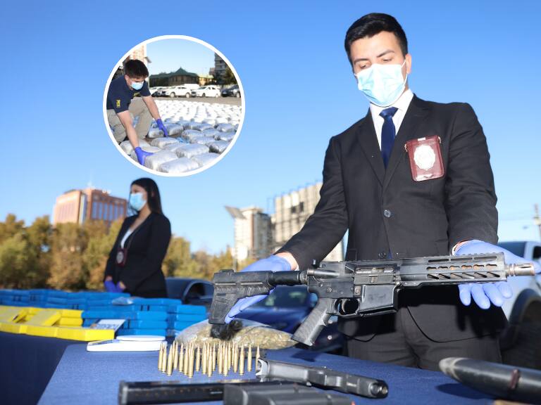 PDI desbarata banda delictual dedicada al narcotráfico: entre los detenidos hay funcionarios de Gendarmería