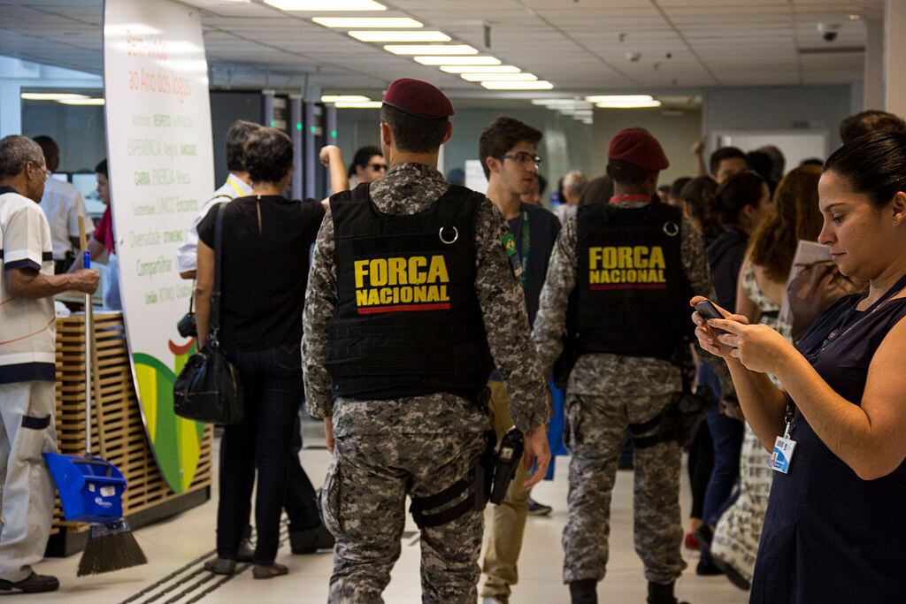 Efectivos de la Fuerza Nacional cumplen sus labores en Brasil