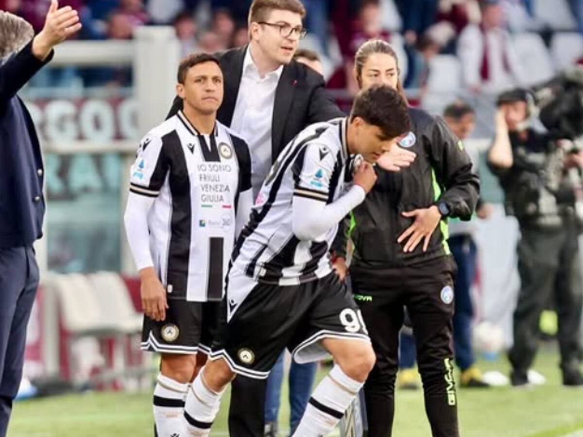 No son considerados: Alexis Sánchez y Damián Pizarro no estuvieron en la presentación oficial del plantel de Udinese